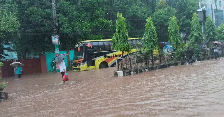 ফেনীতে জলাবদ্ধতা